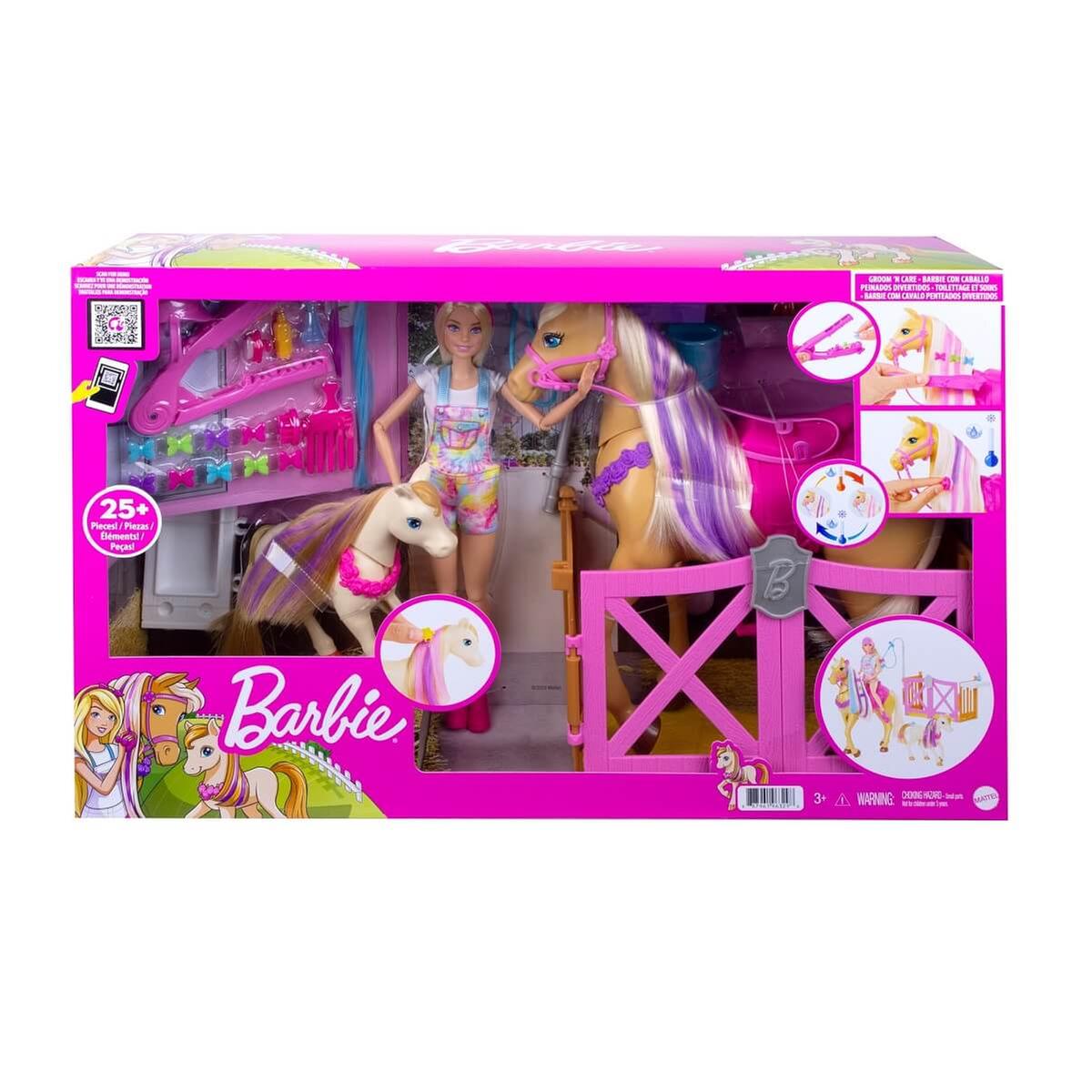 Barbie - Muñeca con caballo y poni | Animales Y Peluches | Toys"R"Us España