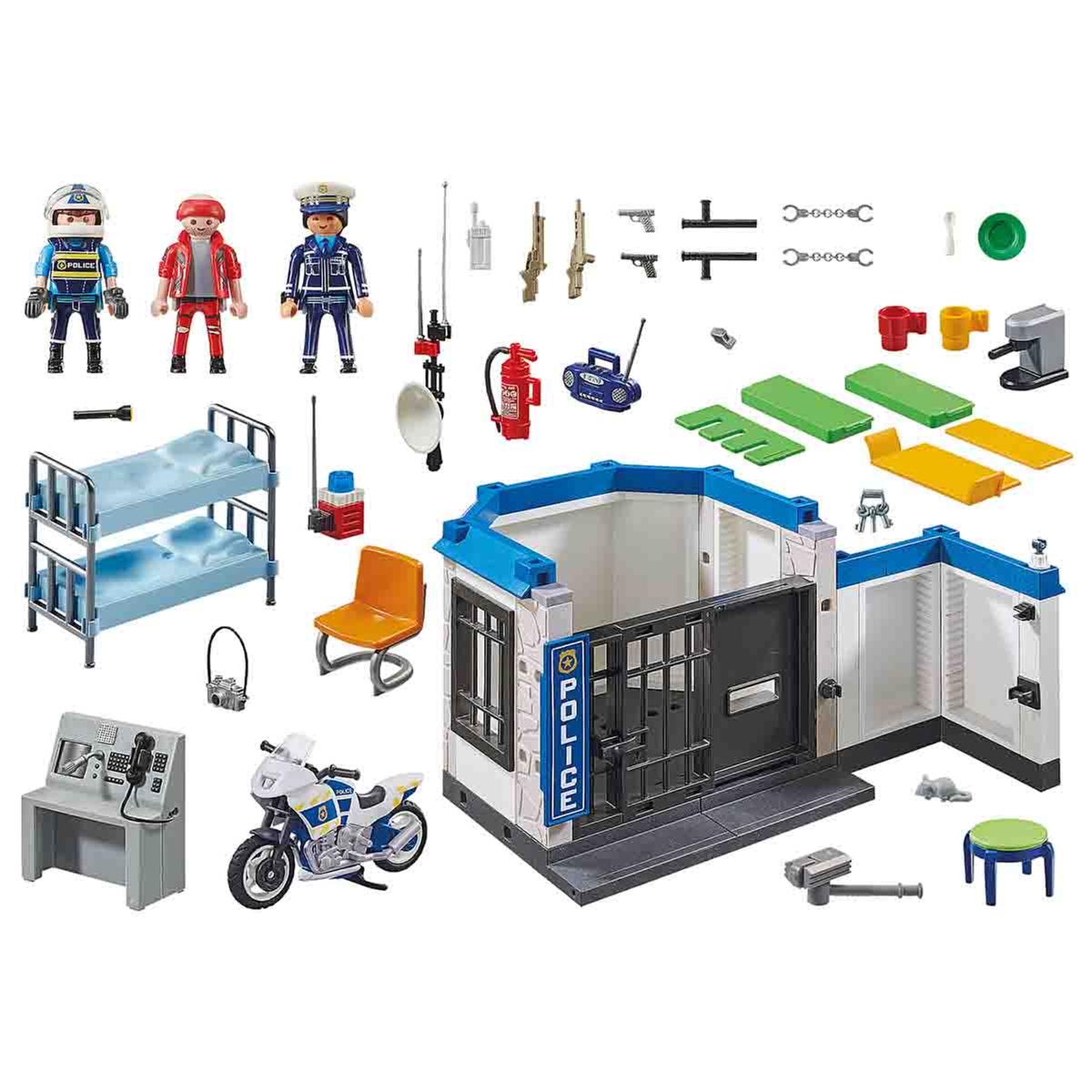 Playmobil - Policía: Escape de la Prisión - 70568 | City Action Policia |  Toys"R"Us España