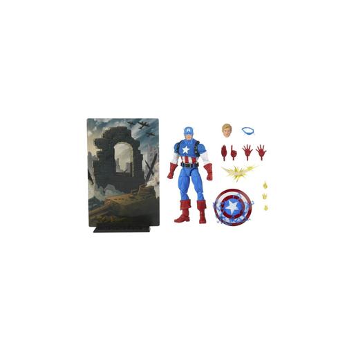 Marvel - Capitán América - Figura aniversario 20 años Marvel Legends |  Figuras | Toys"R"Us España