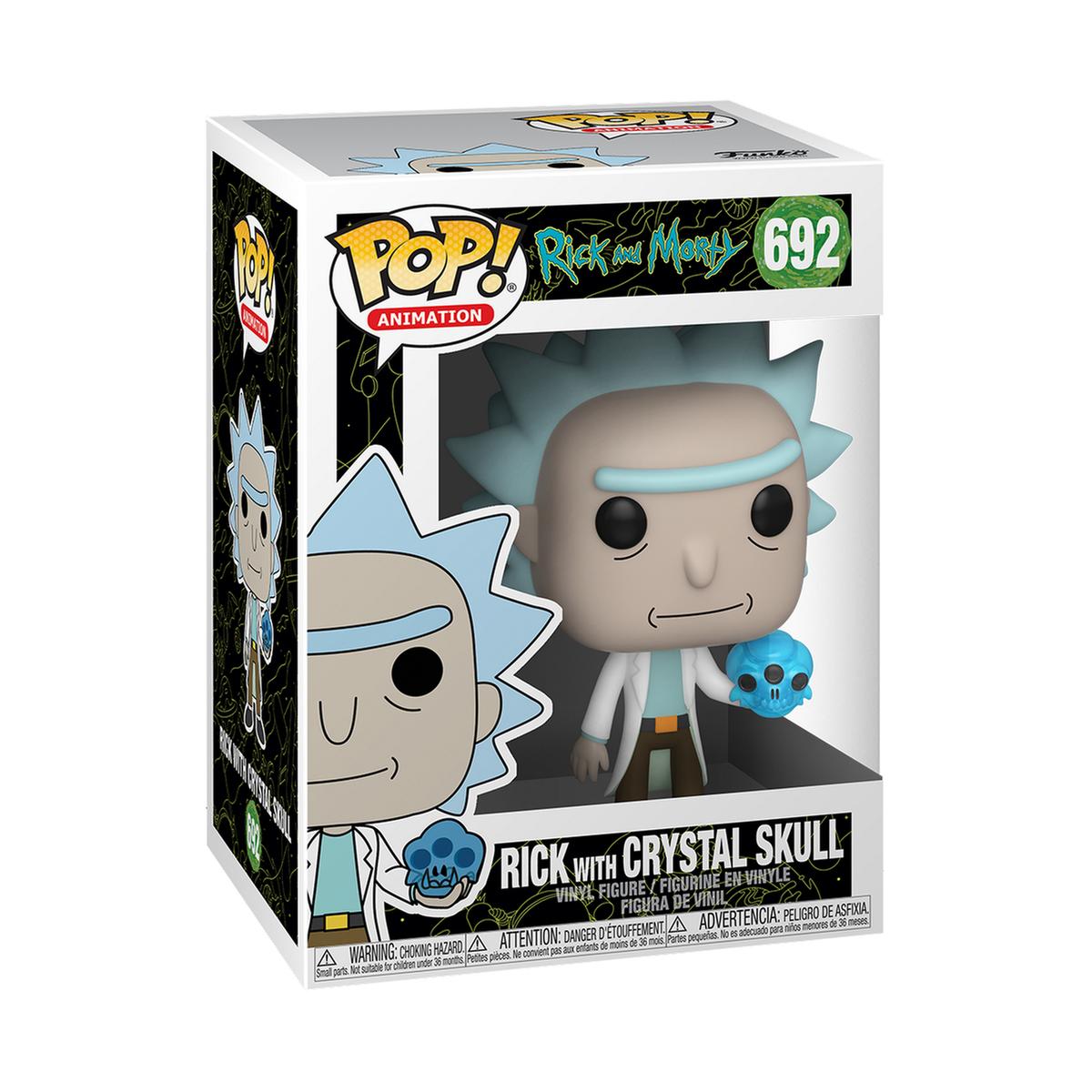 Rick y Morty - Rick con Calavera de Cristal - Figura Funko POP | Funko |  Toys"R"Us España