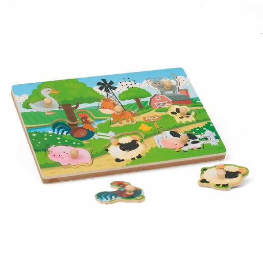 Wood' N Play - Puzzle con sonido (varios modelos) | Imagination Discovery |  Toys"R"Us España