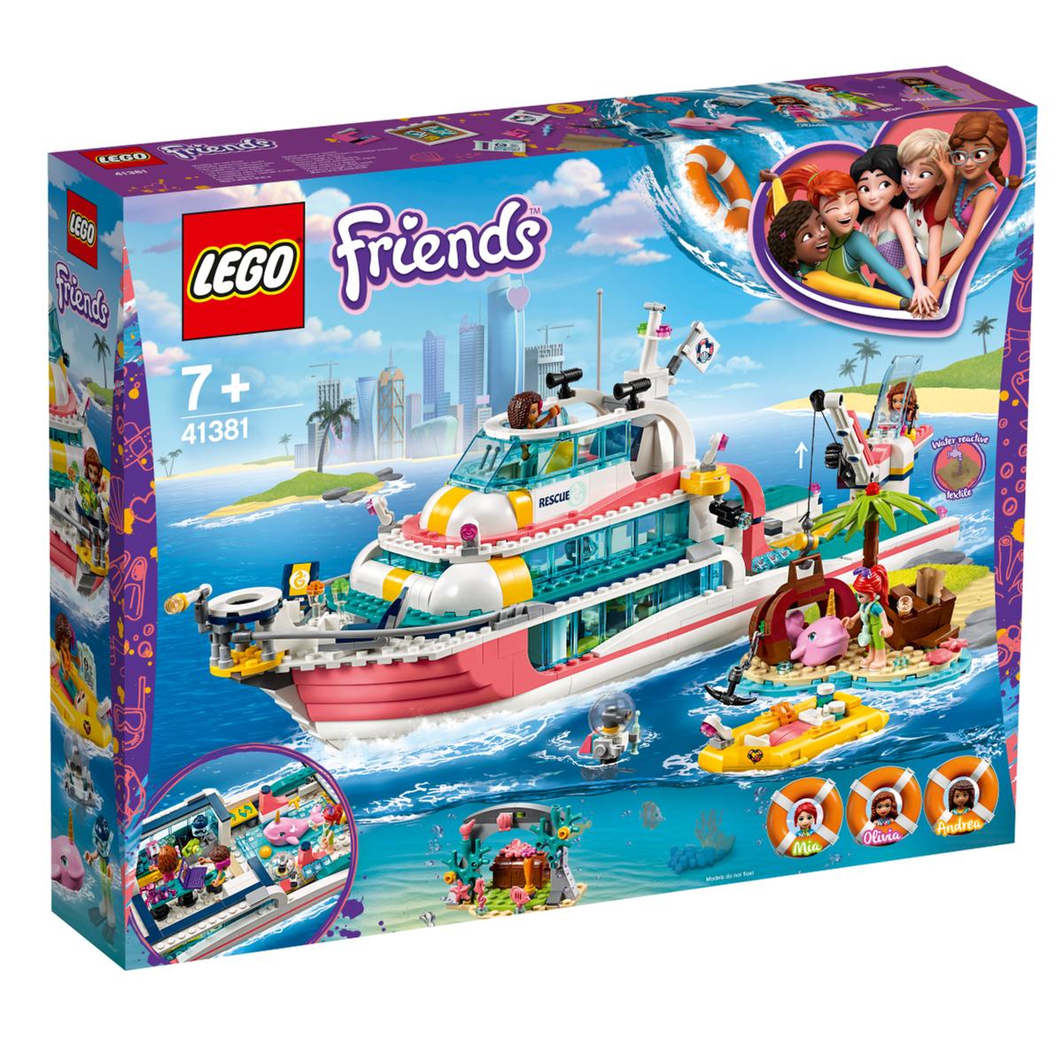 LEGO Friends - Barco de Rescate - 41381 | LEGO | Toys"R"Us España