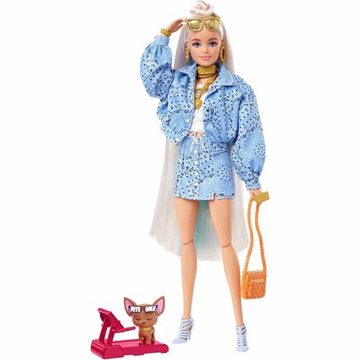 Barbie - Muñeca Extra - Conjunto estampado bandana | Muñecas Tv | Toys"R"Us  España