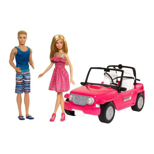 Barbie - Coche de Playa Barbie y Ken | Vehiculos | Toys"R"Us España
