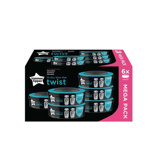 Tommee Tippee - Pack de recambios para contenedor de pañales Twist and  Click | Contenedor y Recambios Pañales | Toys"R"Us España