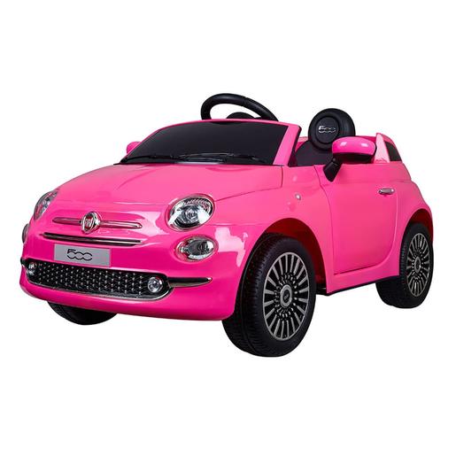 Coche electrico Fiat rosa con radio control | Vehículos de batería |  Toys"R"Us España