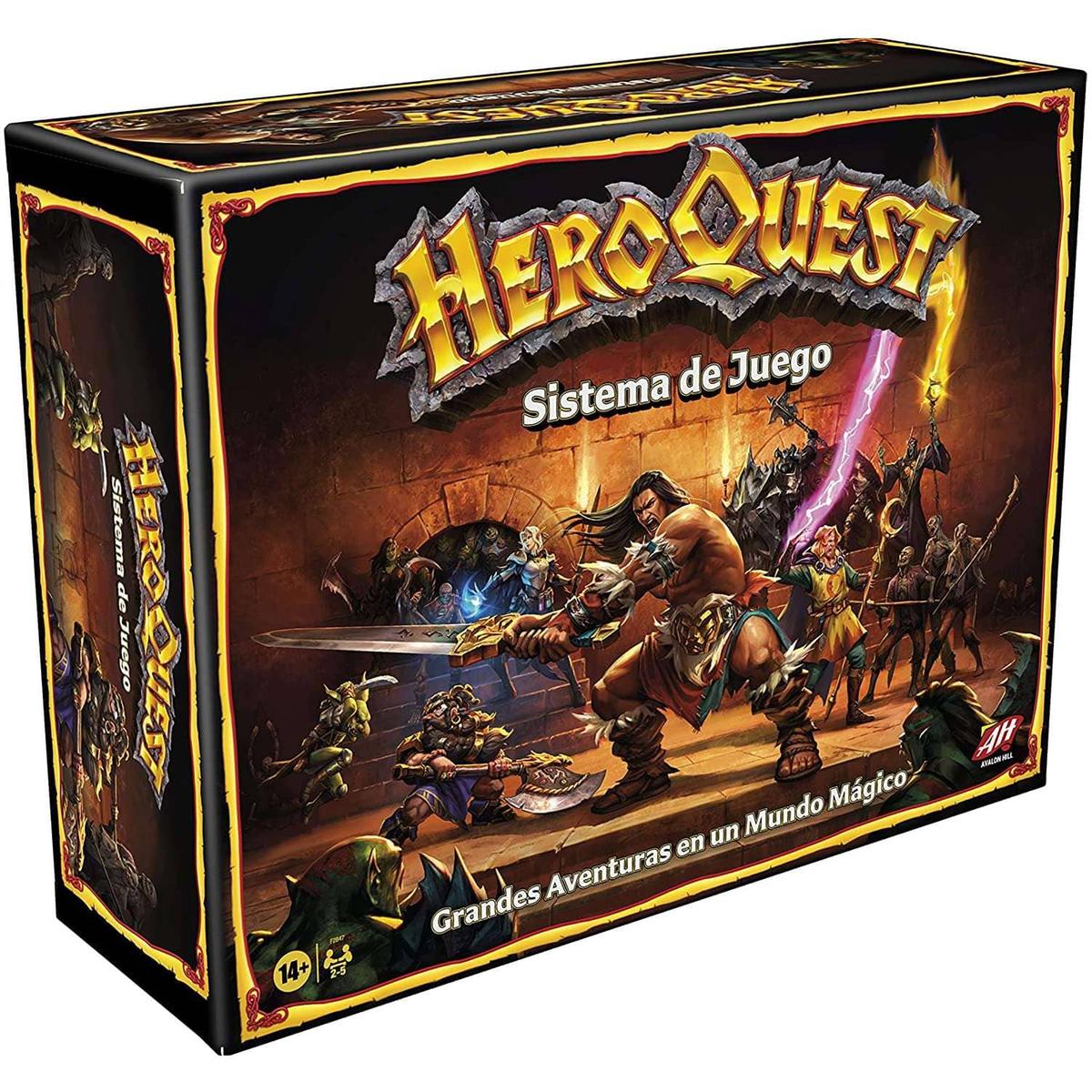 HeroQuest - Avalon Hill - Sistema de Juego HeroQuest | Hasbro | Toys"R"Us  España