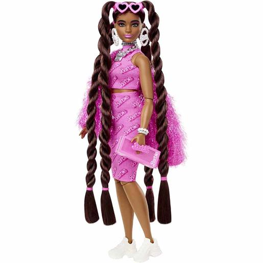 Barbie - Muñeca Extra - Conjunto logo Barbie Años 80 | Muñecas Tv |  Toys"R"Us España