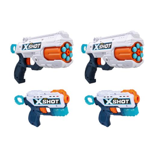X-Shot - Pack 4 Pistolas con 48 Dardos | Blasters | Toys"R"Us España