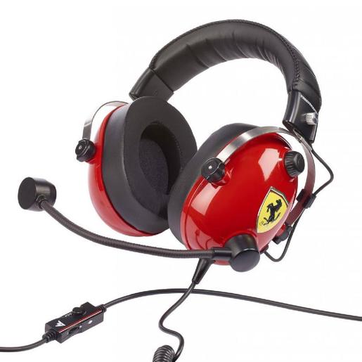Thrustmaster - Auriculares Gaming T.Racing Ferrari Edition para PS4 / XboxOne / PC