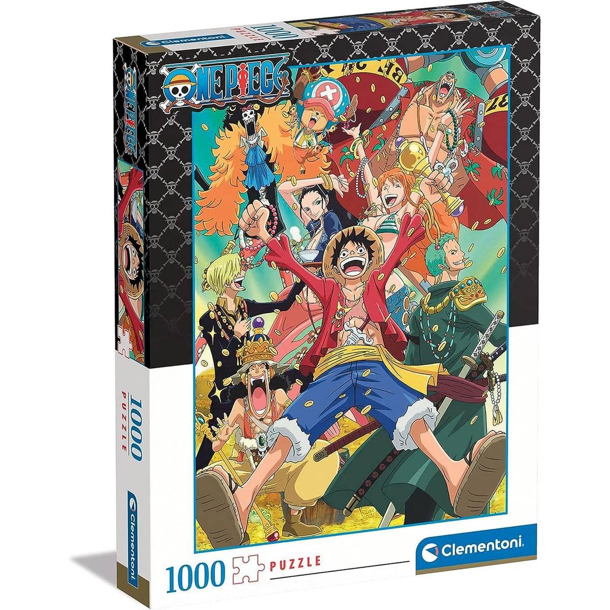 Clementoni - Puzzle 1000 piezas One Piece Multicolor | Puzzle 1000+ Pzas |  Toys"R"Us España