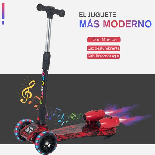 Homcom - Patinete Scooter plegable 3 ruedas | Tri Scooters | Toys"R"Us  España