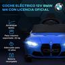 Homcom - Veículo a bateria infantil BMW M4 Azul