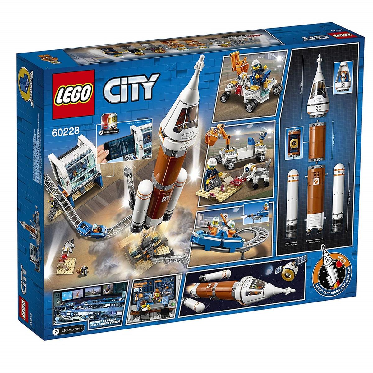 LEGO City - Cohete Espacial de Larga Distancia y Centro de Control - 60228  | LEGO | Toys"R"Us España