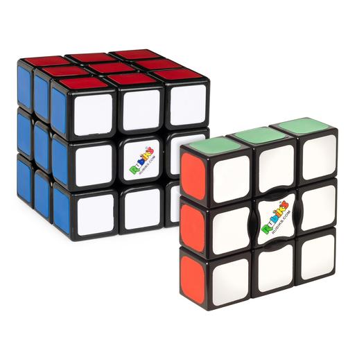 Rubik's - Cubo Antiestrés De 3x3 Y 3x3x1 ㅤ