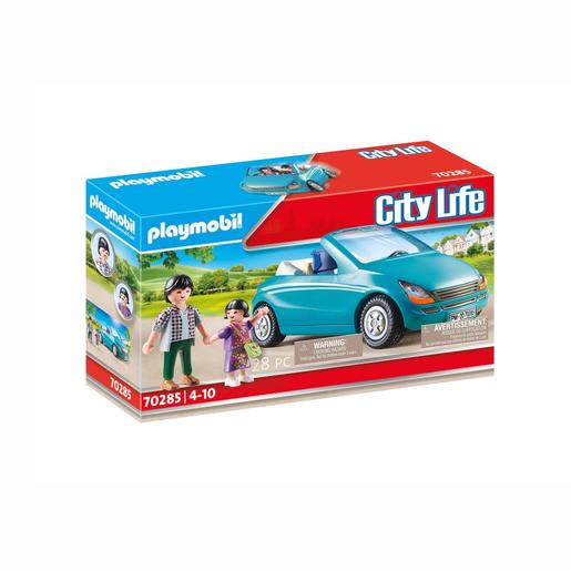 Playmobil - Familia con Coche 70285 | City Life Escuela | Toys"R"Us España