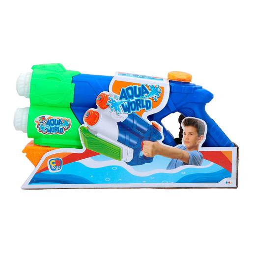 Pistola de agua con bomba Aqua World 36 cm (varios colores) | ColorBaby |  Toys"R"Us España