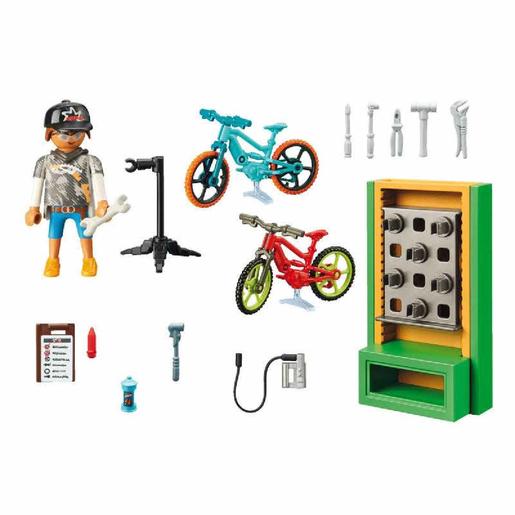 Playmobil - Taller de Bicicletas - 70674 | City Life Vida En La Ciudad |  Toys"R"Us España