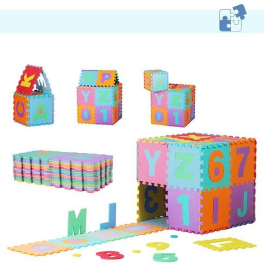 Homcom - Alfombra Puzzle con Letras y Números HomCom | Tiny Love | Tienda  de juguetes y videojuegos Juguetería Online Toysrus
