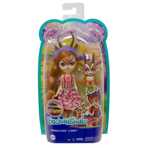 Enchantimals - Gabriela Gazelle y Racer - Pack muñeca y mascota |  Enchantimals | Toys"R"Us España