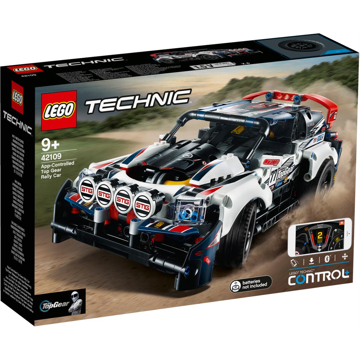 LEGO - Coche de Rally Top Gear Controlado por App - 42109 | Lego Technic |  Toys"R"Us España