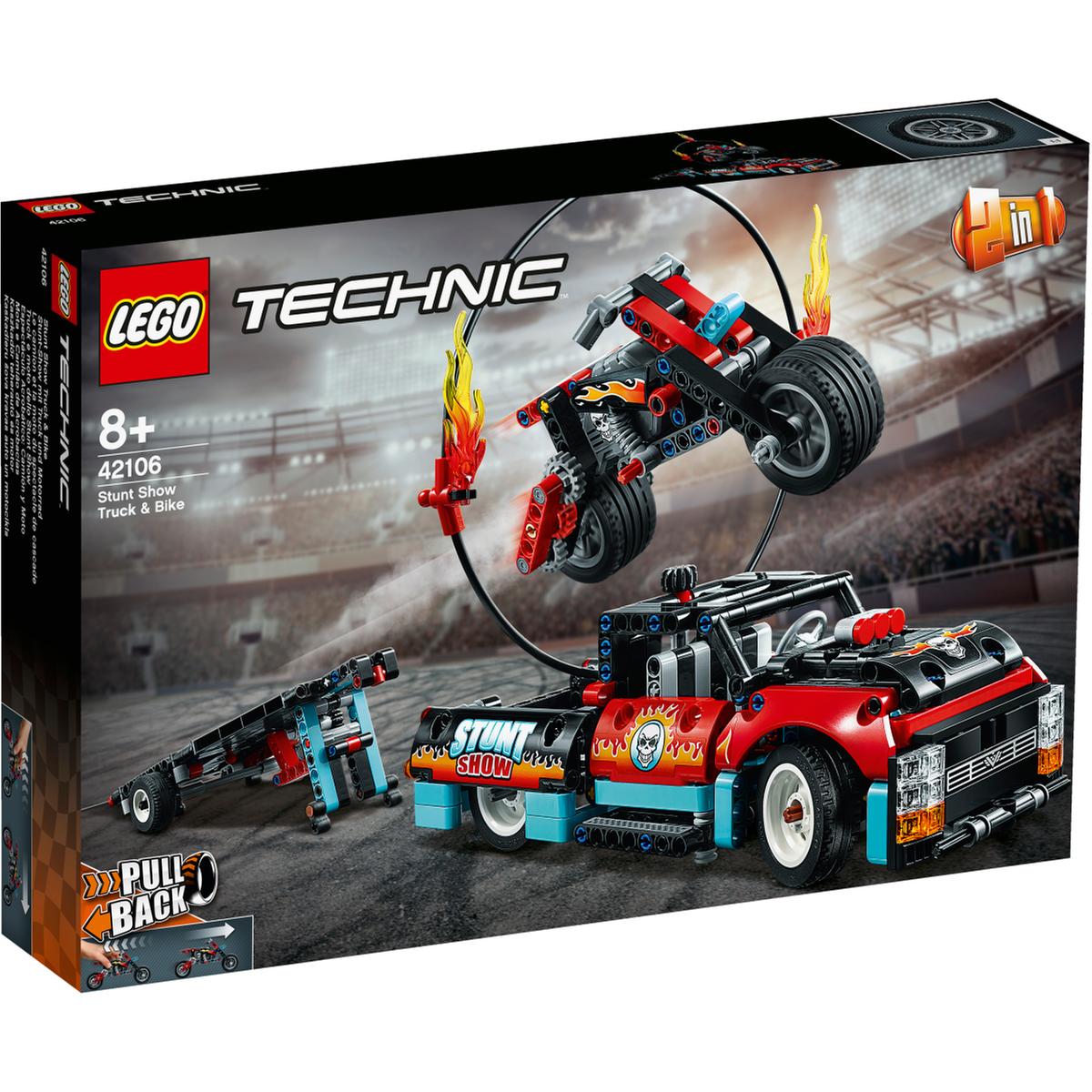 LEGO Technic - Espectáculo Acrobático: Camión y Moto - 42106 | Lego Technic  | Toys"R"Us España