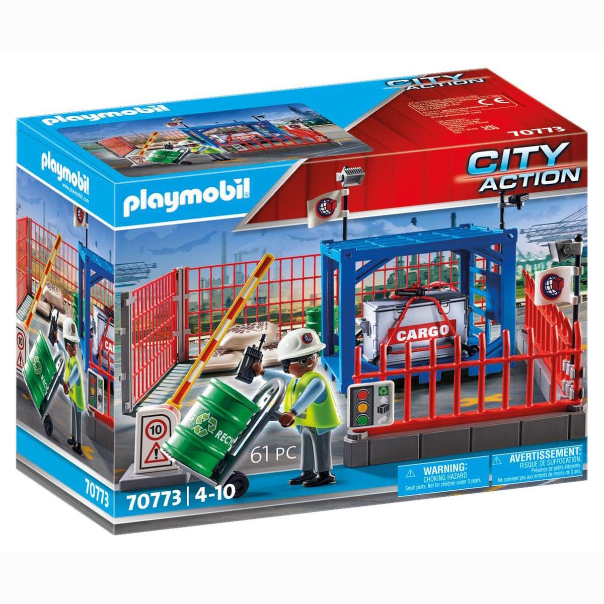 Playmobil - Depósito de Carga 70773 | City Action Cargo | Toys"R"Us España