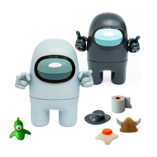 Among Us - Pack 2 figuras con accesorios (varios modelos) | Bizak |  Toys"R"Us España