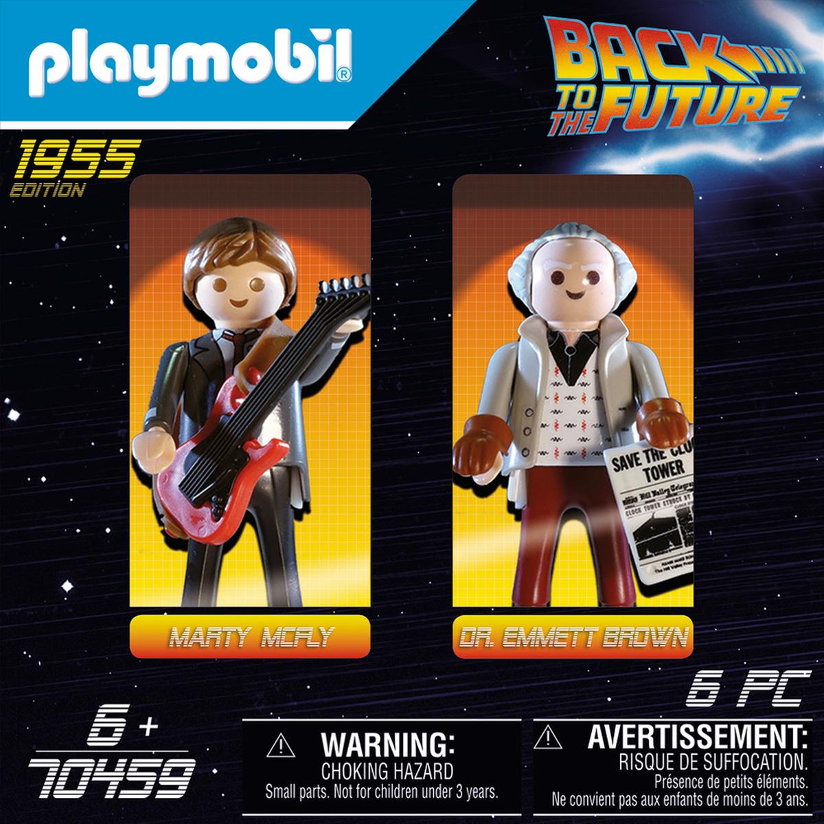 Playmobil - Regreso al futuro Marty Mcfly y Dr. Emmett Brown (70459) |  Miscelaneos Tv | Toys"R"Us España