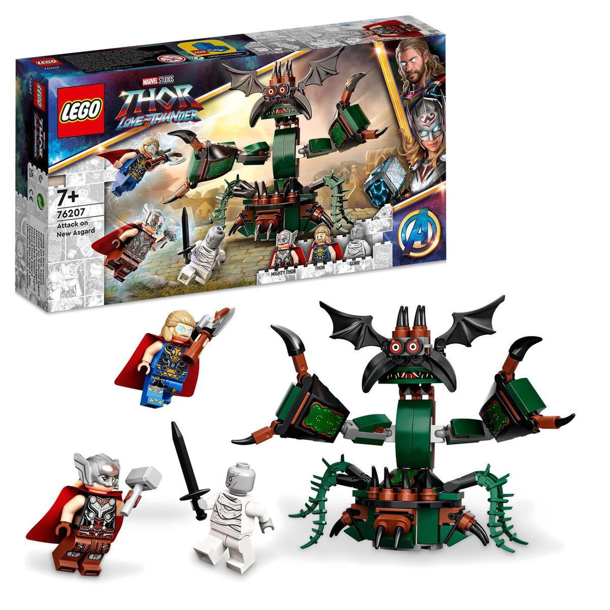 LEGO Marvel - Ataque sobre nuevo Asgard - 76207 | Lego Dc Super Heroes |  Toys"R"Us España