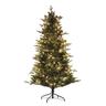 Homcom - Árbol de Navidad 726 ramas con 350 luces - Ø114x180 cm