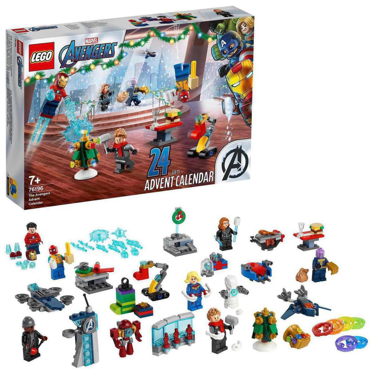 LEGO Marvel - Calendario de Adviento de Los Vengadores - 76196 | Lego  Marvel Super Heroes | Toys"R"Us España