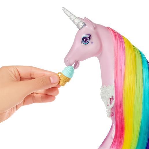 Barbie - Muñeca con Pelo Rosa Dreamtopia y Unicornio con Luces | Hadas Y  Sirenas | Toys"R"Us España