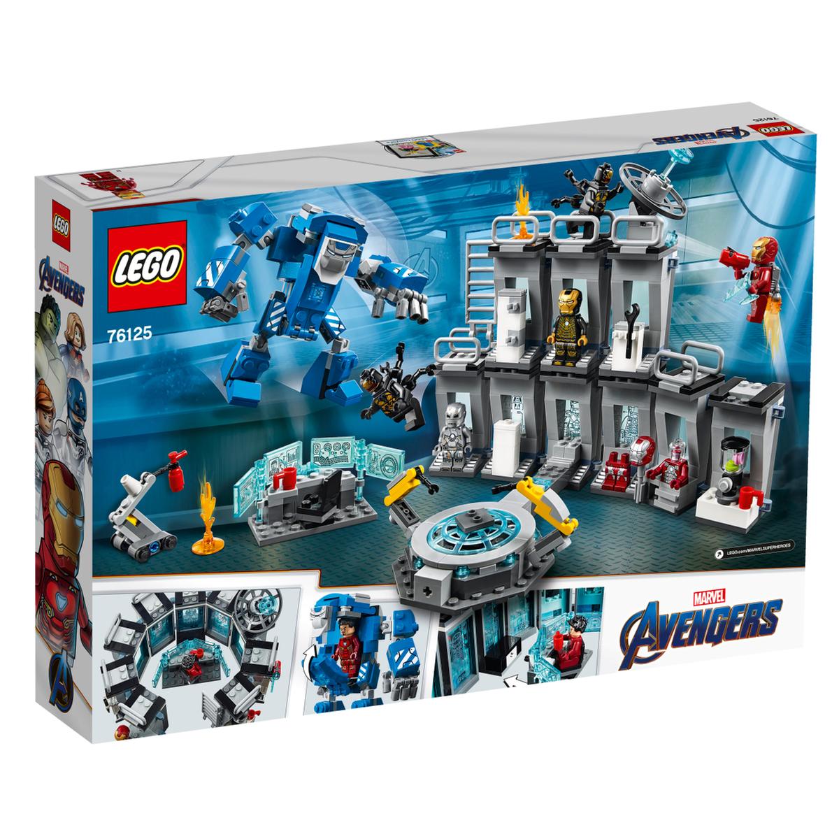LEGO Marvel Los Vengadores - Iron Man: Sala de Armaduras - 76125 | Lego  Marvel Super Heroes | Toys"R"Us España