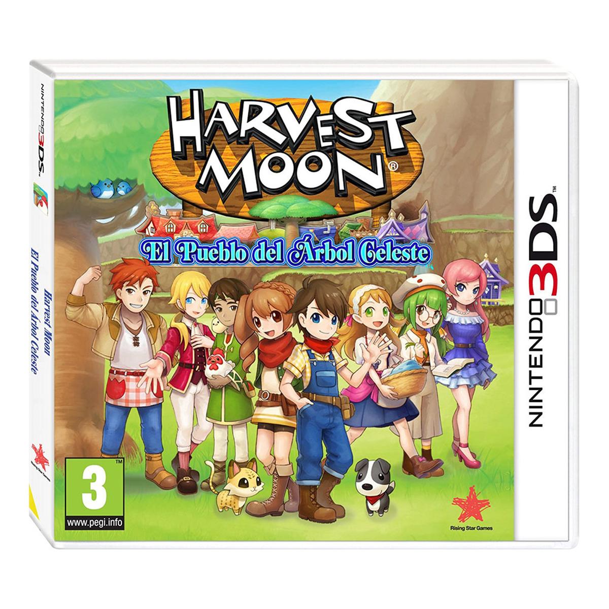 Nintendo 3DS - Harvest Moon: El Pueblo del Árbol Celeste | Software |  Toys"R"Us España