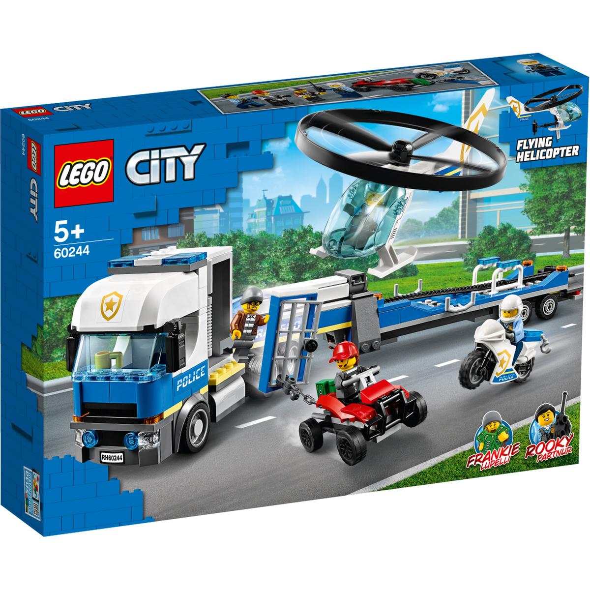 LEGO City - Policía: Camión de Transporte del Helicóptero - 60244 | Lego  City | Toys"R"Us España