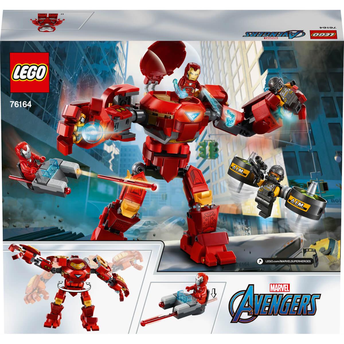 LEGO Marvel Los Vengadores - Hulkbuster de Iron Man vs. Agente de A.I.M. -  76164 | Lego Marvel Super Heroes | Toys"R"Us España