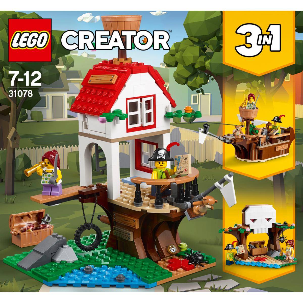 LEGO Creator - Tesoros de la Casa del Árbol - 31078 | Lego Creator |  Toys"R"Us España