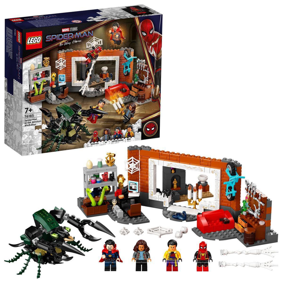 LEGO Marvel - Spider-Man en el taller del santuario - 76185 | Lego Marvel  Super Heroes | Toys"R"Us España