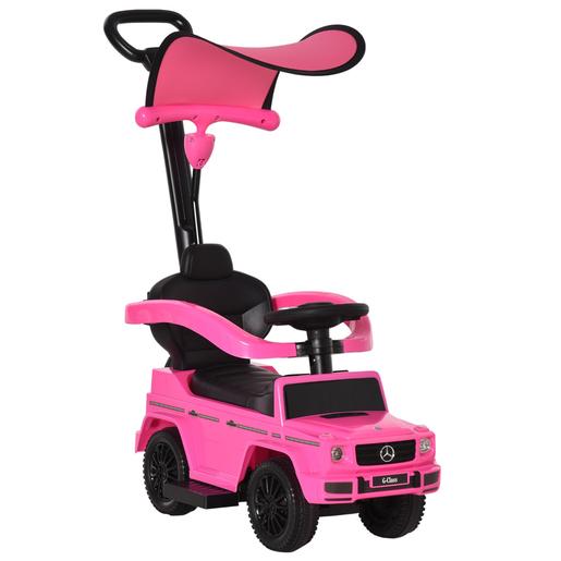 Homcom - Correpasillos 3 en 1 infantil Rosa