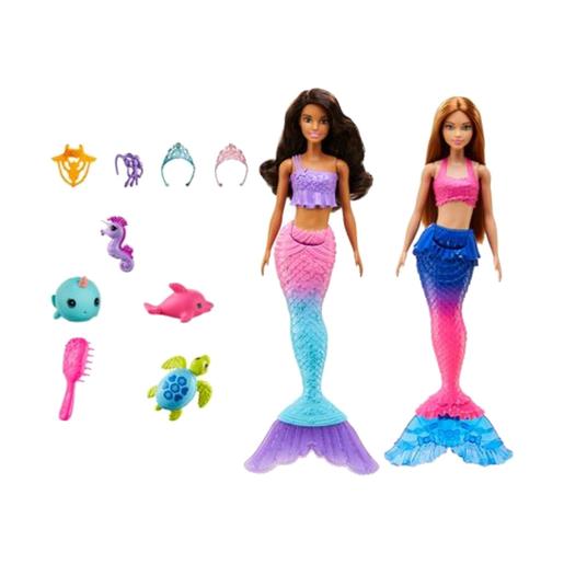 Barbie - Pack 2 muñecas Aventuras Océano | Hadas Y Sirenas | Toys"R"Us  España