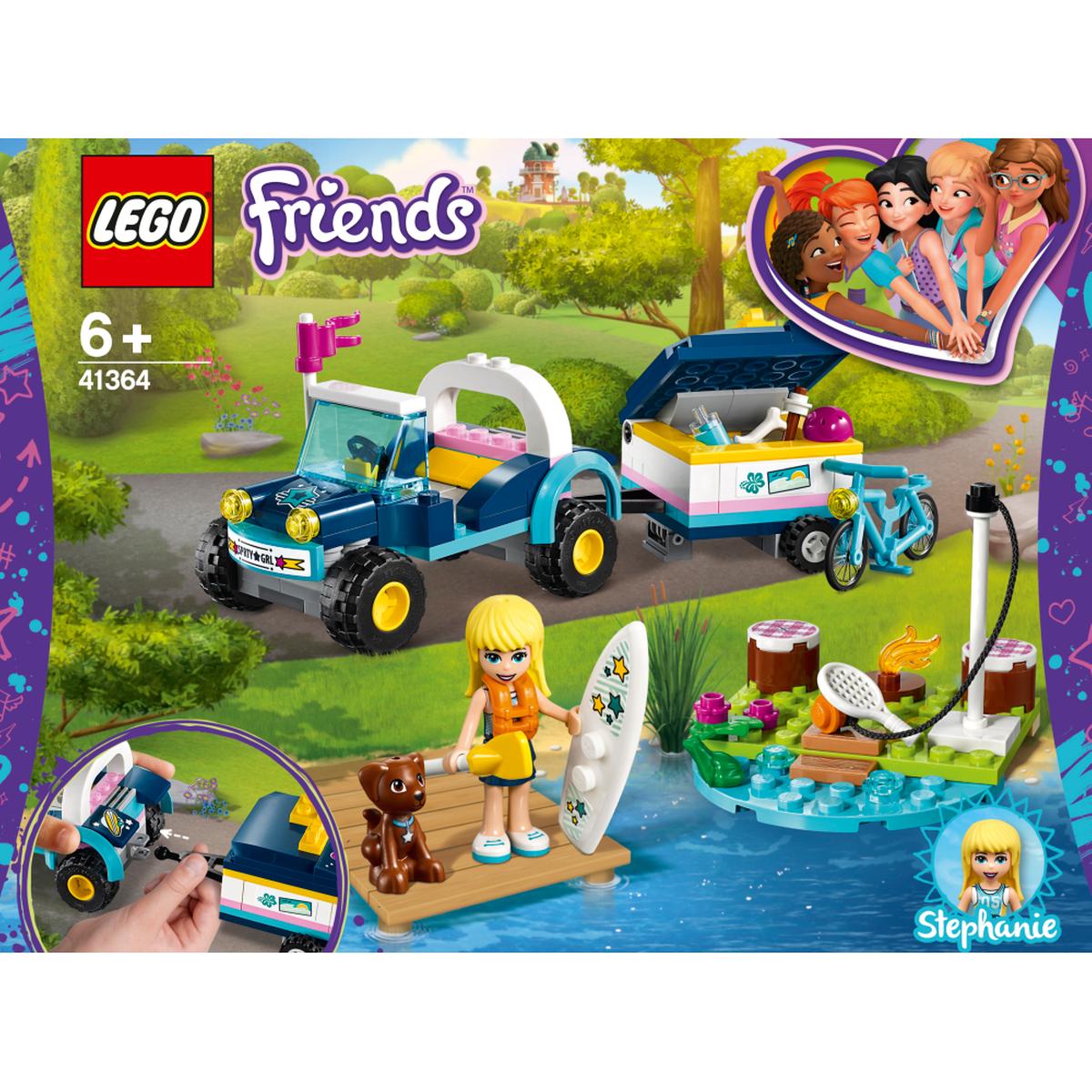 LEGO Friends - Buggy y Remolque de Stephanie - 41364 | Lego Friends |  Toys"R"Us España