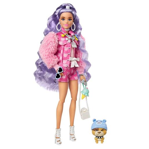 Barbie - Muñeca Extra - Pelo púrpura | Muñecas Tv | Toys"R"Us España