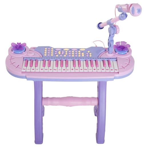 Homcom - Piano Infantil 37 Teclas Rosa HomCom | Juguetes Educativos |  Toys"R"Us España