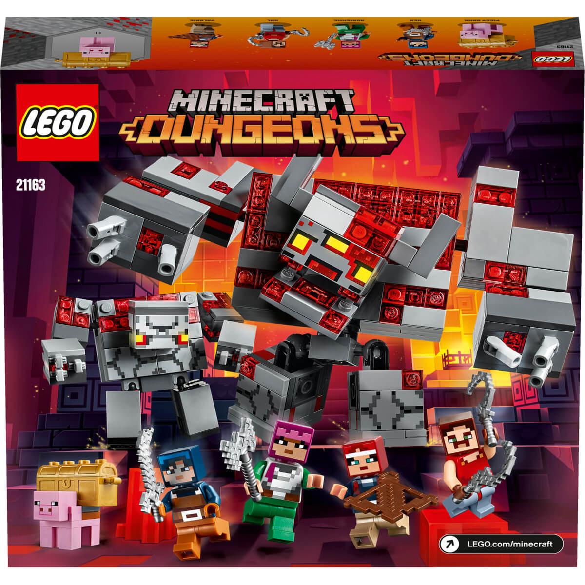 LEGO Minecraft - La Batalla por la Piedra Roja - 21163 | Lego Minecraft |  Toys"R"Us España