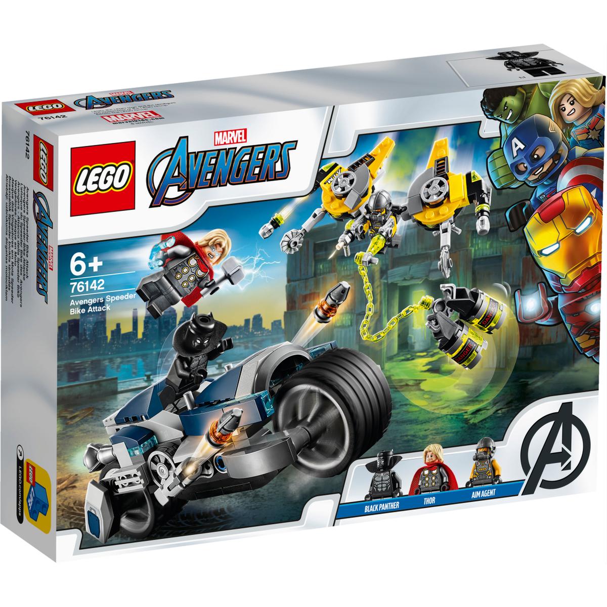 LEGO Marvel Los Vengadores - Vengadores: Ataque en Moto - 76142 | Lego  Marvel Super Heroes | Toys"R"Us España