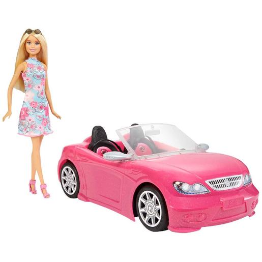 Barbie - Muñeca Barbie y su coche descapotable | Vehiculos | Toys"R"Us  España