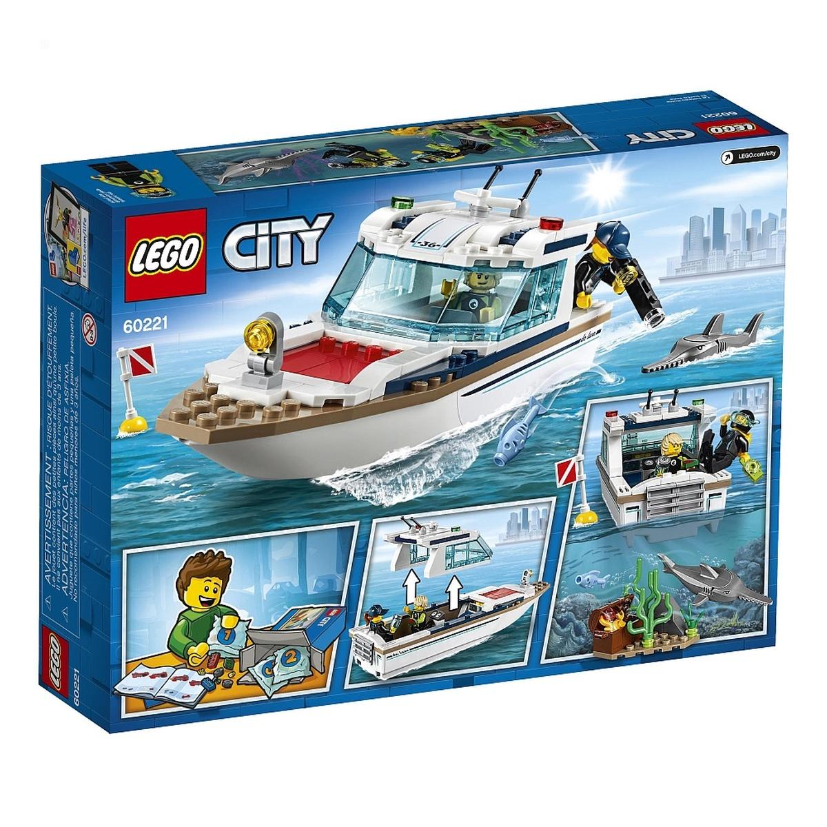LEGO City - Yate de Buceo - 60221 | Lego City | Toys"R"Us España