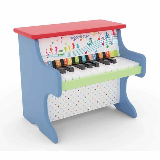 WoodnPlay - Piano 18 teclas de madera | Imagination Discovery | Toys"R"Us  España