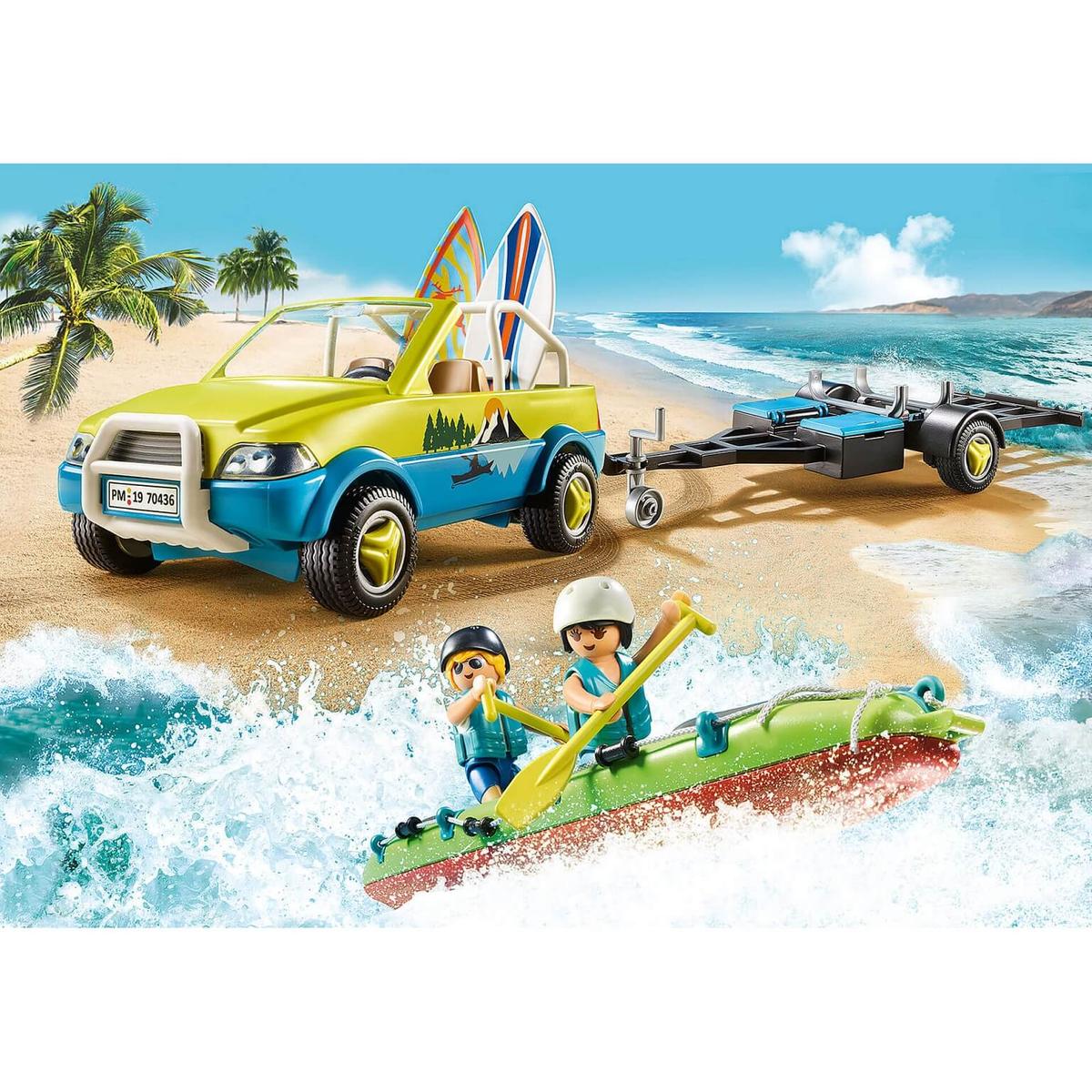 Playmobil - Coche todoterreno de playa con canoa 70436 | Diversion En  Familia | Toys"R"Us España